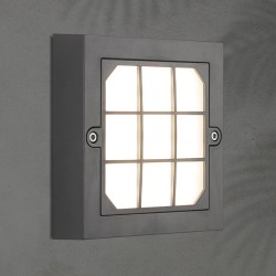 ΦΩΤΙΣΤΙΚΟ ΤΟΙΧΟΥ LED 6W 135X135X32 3CCT IP65 ΓΡΑΦΙΤΗΣ ARTE ILLUMINA SENARIO ΦΩΤΙΣΤΙΚΟ ΤΟΙΧΟΥ LED 6W 135X135X32 3CCT IP65 ΓΡΑΦΙΤΗΣ ARTE ILLUMINA SENARIO