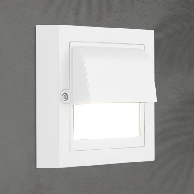 ΦΩΤΙΣΤΙΚΟ ΤΟΙΧΟΥ LED 6W 135X135X55 3CCT IP65 ΛΕΥΚΟ  ARTE ILLUMINA SENARIO ΦΩΤΙΣΤΙΚΟ ΤΟΙΧΟΥ LED 6W 135X135X55 3CCT IP65 ΛΕΥΚΟ  ARTE ILLUMINA SENARIO