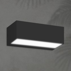 ΦΩΤΙΣΤΙΚΟ ΤΟΙΧΟΥ LED 12W 230X90X100 3CCT IP65 ΜΑΥΡΟ ARTE ILLUMINA LIMA ΦΩΤΙΣΤΙΚΟ ΤΟΙΧΟΥ LED 12W 230X90X100 3CCT IP65 ΜΑΥΡΟ ARTE ILLUMINA LIMA