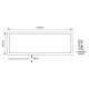 ΦΩΤΙΣΤΙΚΟ BACKLIGΗΤ UGR19 120X30  27-34-40-45W 4000Κ 220-240V ΛΕΥΚΟ