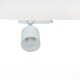 ΣΠΟΤ ΡΑΓΑΣ DIMMING LED 28W 4000K TRIAC 4 ΓΡΑΜΜΩΝ ΜΑΥΡΟ PRO