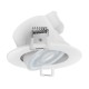 ΣΠΟΤ ΧΩΝΕΥΤΟ ΣΤΕΓΑΝΟ ΚΙΝΗΤΟ 5.5W Φ87 TRIAC 3CCT IP44 MΕ CONNECTION BOX ΛΕΥΚΟ