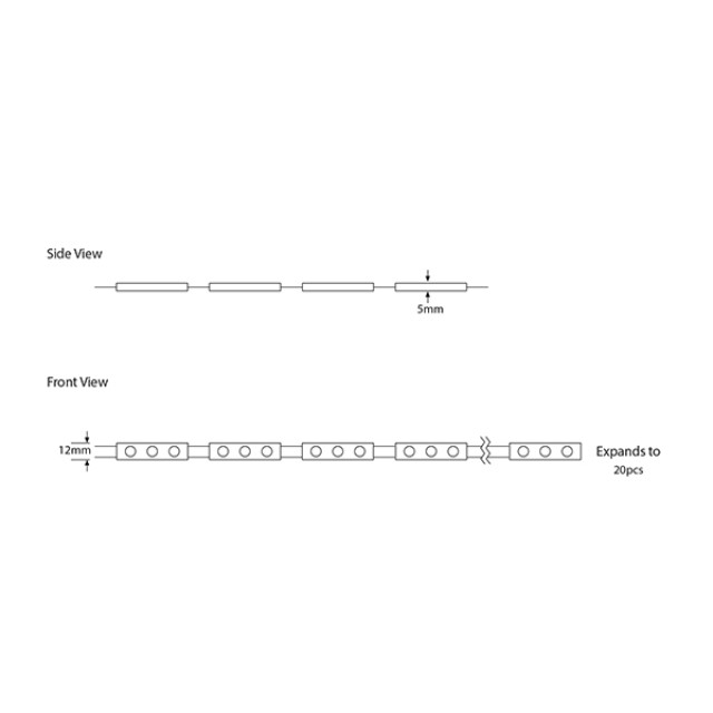 MODULES SAMSUNG LED 1,2W PCS 12V ΠΡΑΣΙΝΟ IP65