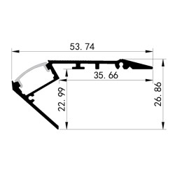 ΠΡΟΦΙΛ ΕΞΩΤΕΡΙΚΟ ΓΙΑ ΣΚΑΛΑ 2000*73,75*35,66*26,86 PLUS