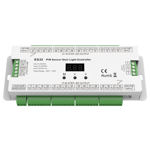 ΑΙΣΘΗΤΗΡΑΣ ΚΙΝΗΣΗΣ ΜΕ CONTROLLER \'\'ES32\'\' 5-24VDC/32CH*1A