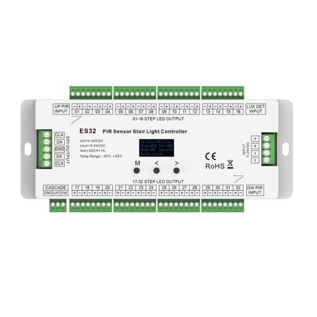 ΑΙΣΘΗΤΗΡΑΣ ΚΙΝΗΣΗΣ ΜΕ CONTROLLER \'\'ES32\'\' 5-24VDC/32CH*1A