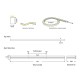 NEON LIGHT LED 5M 8W 24V ΠΟΡΤΟΚΑΛΙ IP44 PRO