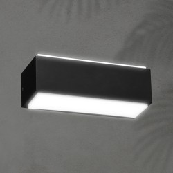 ΑΠΛΙΚΑ ΤΟΙΧΟΥ ΑΛΟΥΜΙΝΙΟΥ LED UPDOWN 10W ΜΑΥΡΗ ARTE ILLUMINA NIKITA ΑΠΛΙΚΑ ΤΟΙΧΟΥ ΑΛΟΥΜΙΝΙΟΥ LED UPDOWN 10W ΜΑΥΡΗ ARTE ILLUMINA NIKITA