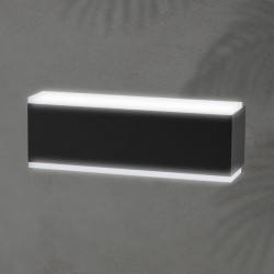 ΑΠΛΙΚΑ ΤΟΙΧΟΥ ΑΛΟΥΜΙΝΙΟΥ LED UPDOWN ΤΕΤΡΑΓΩΝΗ 10W ΜΑΥΡΗ ARTE ILLUMINA  NIKITA ΑΠΛΙΚΑ ΤΟΙΧΟΥ ΑΛΟΥΜΙΝΙΟΥ LED UPDOWN ΤΕΤΡΑΓΩΝΗ 10W ΜΑΥΡΗ ARTE ILLUMINA  NIKITA