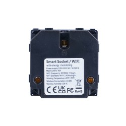 SMART WIFI ΠΡΙΖΑ ΣΟΥΚΟ 16Α ΜΑΥΡΟ ΧΡΩΜΑ ΜΕ ΕΝΔΕΙΞΗ ΛΕΙΤΟΥΡΓΙΑΣ ΜΠΟΥΤΟΝ ON/OFF ΚΑΙ ΜΕΤΡΗΤΗ ΡΕΥΜΑΤΟΣ SMART WIFI ΠΡΙΖΑ ΣΟΥΚΟ 16Α ΜΑΥΡΟ ΧΡΩΜΑ ΜΕ ΕΝΔΕΙΞΗ ΛΕΙΤΟΥΡΓΙΑΣ ΜΠΟΥΤΟΝ ON/OFF ΚΑΙ ΜΕΤΡΗΤΗ ΡΕΥΜΑΤΟΣ