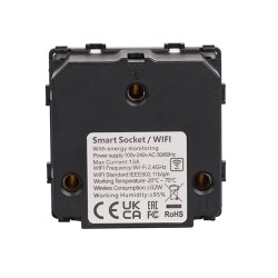 SMART WIFI ΠΡΙΖΑ ΑΓΓΛΙΚΟΥ ΤΥΠΟΥ 13Α ΜΑΥΡΟ ΧΡΩΜΑ ΜΕ ΕΝΔΕΙΞΗ ΛΕΙΤΟΥΡΓΙΑΣ ΜΠΟΥΤΟΝ ON/OFF ΚΑΙ ΜΕΤΡΗΤΗ ΡΕΥΜΑΤΟΣ SMART WIFI ΠΡΙΖΑ ΑΓΓΛΙΚΟΥ ΤΥΠΟΥ 13Α ΜΑΥΡΟ ΧΡΩΜΑ ΜΕ ΕΝΔΕΙΞΗ ΛΕΙΤΟΥΡΓΙΑΣ ΜΠΟΥΤΟΝ ON/OFF ΚΑΙ ΜΕΤΡΗΤΗ ΡΕΥΜΑΤΟΣ