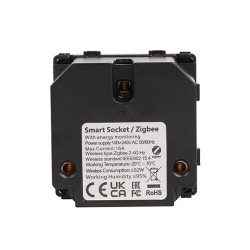 SMART ZIGBEE ΠΡΙΖΑ ΣΟΥΚΟ 16Α ΜΑΥΡΟ ΧΡΩΜΑ ΜΕ ΕΝΔΕΙΞΗ ΛΕΙΤΟΥΡΓΙΑΣ ΜΠΟΥΤΟΝ ON/OFF ΚΑΙ ΜΕΤΡΗΤΗ ΡΕΥΜΑΤΟΣ SMART ZIGBEE ΠΡΙΖΑ ΣΟΥΚΟ 16Α ΜΑΥΡΟ ΧΡΩΜΑ ΜΕ ΕΝΔΕΙΞΗ ΛΕΙΤΟΥΡΓΙΑΣ ΜΠΟΥΤΟΝ ON/OFF ΚΑΙ ΜΕΤΡΗΤΗ ΡΕΥΜΑΤΟΣ