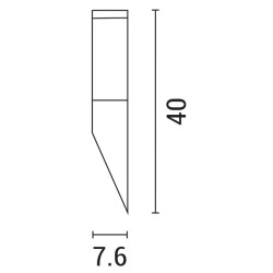 ΑΠΛΙΚΑ ΙΝΟΧ ΣΕΙΡΑ 37cm E27 ARTE ILLUMINA XIOS ΑΠΛΙΚΑ ΙΝΟΧ ΣΕΙΡΑ 37cm E27 ARTE ILLUMINA XIOS