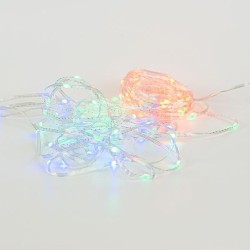 ΣΕΙΡΑ, 100 SMART MINI LED, USB, ΔΙΑΧΕΙΡΙΣΗ ΜΕΣΩ ΕΦΑΡΜΟΓΗΣ, ΤΗΛΕΧΕΙΡΙΣΤΗΡΙΟ, ΔΙΑΦΑΝΟ ΠΛΑΚΕ ΧΑΛΚΙΝΟ ΚΑΛΩΔΙΟ, RGB LED ΑΝΑ 10cm, ΠΡΟΕΚΤΑΣΗ ΠΑΡΟΧΗΣ 2m, IP20