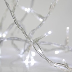 ΚΟΥΡΤΙΝΑ, 480 LED 3mm, 31V ΜΕΤΑΣΧΗΜΑΤΙΣΤΗ, 4 ΕΠΕΚΤΑΣΕΙΣ ΕΩΣ 3 ΣΕΤ, ΔΙΑΦΑΝΟ PVC ΚΑΛΩΔΙΟ, ΛΕΥΚΟ LED (H300 x W300cm, 20 ΣΕΙΡΕΣ x 24 LED), ΠΡΟΕΚΤΑΣΗ ΠΑΡΟΧΗΣ 3m, ΙΡ44