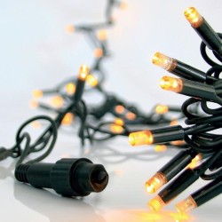 ΣΕΙΡΑ, 100 LED 5mm ΜΕ ΚΑΛΥΜΜΑ, 230V, 2 ΕΠΕΚΤΑΣΕΙΣ ΕΩΣ 9 ΣΕΤ, ΠΡΑΣΙΝΟ ΚΑΟΥΤΣΟΥΚ ΚΑΛΩΔΙΟ, ΘΕΡΜO ΛΕΥΚO LED ΑΝΑ 10cm, IΡ65 (ΧΩΡΙΣ ΠΡΟΕΚΤΑΣΗ ΠΑΡΟΧΗΣ)