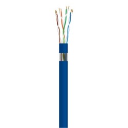 ΚΑΛΩΔΙΟ UTP CAT-6 23AWG CU ΜΠΛΕ (305m/Box)