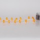 ΣΕΙΡΑ, 20 MINI LED, ΜΠΙΣΚΟΤΑΝΘΡΩΠΟΣ, ΜΠΑΤΑΡΙΑΣ 3xAA, ΧΡΟΝΟΔΙΑΚΟΠΤΗ, ΑΣΗΜΙ ΧΑΛΚΙΝΟ ΚΑΛΩΔΙΟ, ΘΕΡΜΟ ΛΕΥΚΟ LED ΑΝΑ 10cm, ΠΡΟΕΚΤΑΣΗ ΠΑΡΟΧΗΣ 30cm, IP20