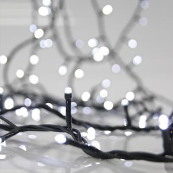 ΣΕΙΡΑ, 720 LED 3mm, 31V ΜΕΤΑΣΧΗΜΑΤΙΣΤΗ, ΣΤΑΘΕΡΟ, ΠΡΑΣΙΝΟ PVC ΚΑΛΩΔΙΟ, ΛΕΥΚΟ LED ΑΝΑ 7.5cm, ΠΡΟΕΚΤΑΣΗ ΠΑΡΟΧΗΣ 3m, IP44
