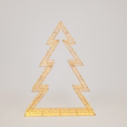 ΔΕΝΤΡΟ ΦΩΤΙΖΟΜΕΝΟ 130cm, 6000 MINI LED, 31V ΜΕΤΑΣΧΗΜΑΤΙΣΤΗ, ΜΠΡΟΝΖΕ ΧΑΛΚΙΝΟ ΚΑΛΩΔΙΟ, ΜΠΡΟΝΖΕ ΜΕΤΑΛΛΙΚΟΣ ΣΚΕΛΕΤΟΣ, ΘΕΡΜΟ ΛΕΥΚΟ LED, ΠΡΟΕΚΤΑΣΗ ΠΑΡΟΧΗΣ 5m, IP44
