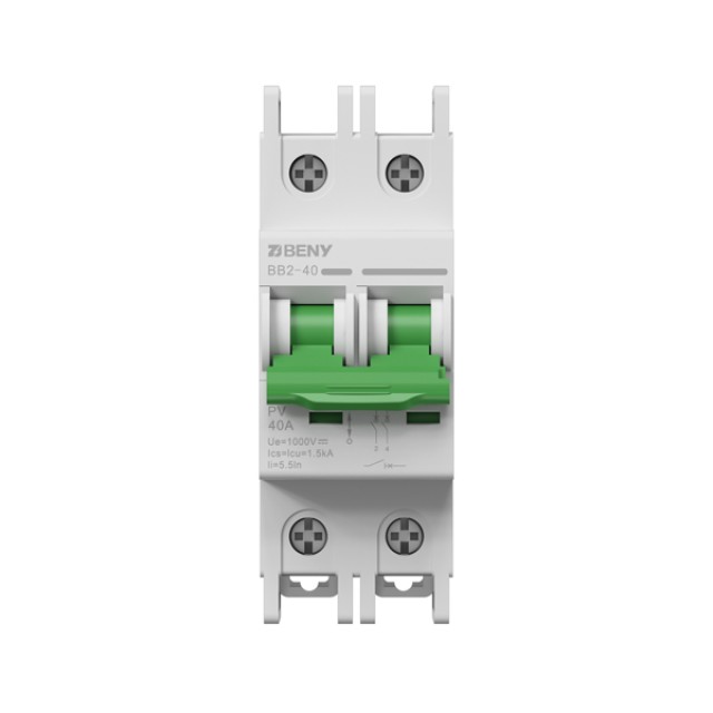 AYTOMATAKI DC MCB 16A 1000V 2P BENYI