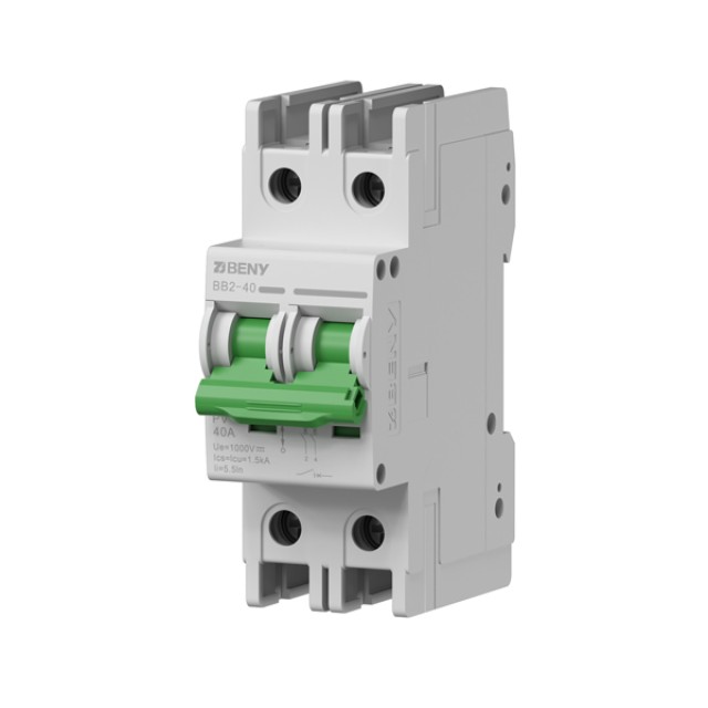 AYTOMATAKI DC MCB 16A 1000V 2P BENYI