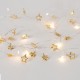 ΣΕΙΡΑ 20 MINI LED ΜΕ ΔΙΑΚΟΣΜΗΤΙΚΑ ΑΣΤΕΡΙΑ , ΜΠΑΤΑΡΙΑΣ 3ΧΑΑ, TIMER, ΘΕΡΜΟ ΛΕΥΚΟ LED, ΑΣΗΜΙ ΧΑΛΚΙΝΟ ΚΑΛΩΔΙΟ, ΠΡΟΕΚΤΑΣΗ ΠΑΡΟΧΗΣ 30cm, IP20
