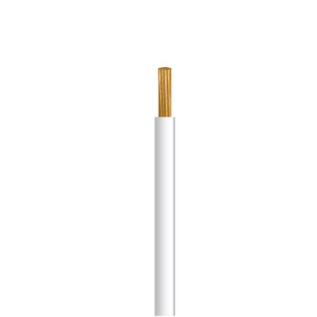 ΚΑΛΩΔΙΟ NYAF ΗΟ5V-K 1Χ1mm² ΛΕΥΚΟ (100m/roll)