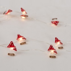 ΣΕΙΡΑ, 20 LED 3mm, ΔΙΑΚΟΣΜΗΤΙΚΑ ΑΚΡΥΛΙΚΑ ΜΑΝΙΤΑΡΙΑ, ΜΠΑΤΑΡΙΑΣ 3xΑΑ, ΧΡΟΝΟΔΙΑΚΟΠΤΗ, ΘΕΡΜΟ ΛΕΥΚΟ LED ΑΝΑ 10cm, ΑΣΗΜΙ ΧΑΛΚΙΝΟ ΚΑΛΩΔΙΟ, ΠΡΟΕΚΤΑΣΗ ΠΑΡΟΧΗΣ 30cm, IP20