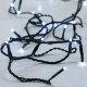 ΣΕΙΡΑ, 96 LED 5mm, HΛΙΑΚΟ ΣΥΛΛΕΚΤΗ ΜΕ ΑΙΣΘΗΤΗΡΑ ΦΩΤΟΣ, ΣΤΑΘΕΡΟ/FLASH ΠΡΟΓΡΑΜΜΑ, ΠΡΑΣΙΝΟ PVC ΚΑΛΩΔΙΟ, ΛΕΥΚΟ LED, ΑΝΑ 10cm, ΠΡΟΕΚΤΑΣΗ ΠΑΡΟΧΗΣ 1m, IP44