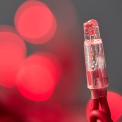 ΣΕΙΡΑ, 100 LED 5mm ΜΕ ΚΑΛΥΜΜΑ, 230V, 3 ΕΠΕΚΤΑΣΕΙΣ ΕΩΣ 9 ΣΕΤ, ΚΟΚΚΙΝΟ ΚΑΟΥΤΣΟΥΚ ΚΑΛΩΔΙΟ, ΚΟΚΚΙΝΟ LED ΑΝΑ 10cm, ΠΡΟΕΚΤΑΣΗ ΠΑΡΟΧΗΣ 1.5m, ΙΡ65
