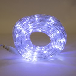 SMD LED ΦΩΤΟΣΩΛΗΝΑ 10m, ΜΟΝΟΚΑΝΑΛΗ, 31V ΜΕΤΑΣΧΗΜΑΤΙΣΤΗ, 8 ΠΡΟΓΡΑΜΜΑΤΑ & ΜΝΗΜΗ, ΛΕΥΚΟ LED, 20 LED/m, ΠΡΟΕΚΤΑΣΗ ΠΑΡΟΧΗΣ 3m, IP44