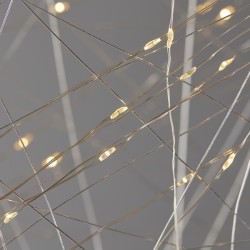 ΑΣΤΕΡΙ ΦΩΤΙΖΟΜΕΝΟ 78cm, 240 LED, ΜΕΤΑΣΧΗΜΑΤΙΣΤΗ, TIMER, ΑΣΗΜΙ ΜΕΤΑΛΛΙΚΟΣ ΣΚΕΛΕΤΟΣ, ΑΣΗΜΙ ΧΑΛΚΙΝΟ ΚΑΛΩΔΙΟ, ΘΕΡΜΟ ΛΕΥΚΟ LED, ΠΡΟΕΚΤΑΣΗ ΠΑΡΟΧΗΣ 5m, IP44
