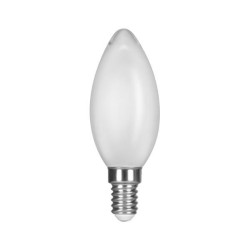ΛΑΜΠΑ LED ΚΕΡΙ CROSSED FILAMENT 6.5W E14 3000K 220-240V MILKY