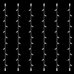ΣΕΙΡΑ, DIY ΣΕΤ 6 ΤΜΧ, 30 LED, ΛΕΥΚΟ ΚΑΟΥΤΣΟΥΚ ΚΑΛΩΔΙΟ, 2 ΕΠΕΚΤΑΣΕΙΣ, ΘΕΡΜO ΛΕΥΚO LED ΑΝΑ 10cm, ΙΡ65