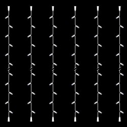 ΣΕΙΡΑ, DIY ΣΕΤ 6 ΤΜΧ, 30 LED, 2 ΕΠΕΚΤΑΣΕΙΣ, ΛΕΥΚΟ ΚΑΟΥΤΣΟΥΚ ΚΑΛΩΔΙΟ, ΛΕΥΚO LED ΑΝΑ 10cm, ΙΡ65