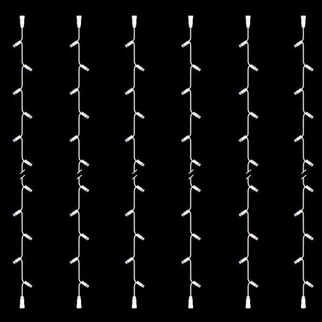 ΣΕΙΡΑ, DIY ΣΕΤ 6 ΤΜΧ, 20 LED, 2 ΕΠΕΚΤΑΣΕΙΣ, ΛΕΥΚΟ ΚΑΟΥΤΣΟΥΚ ΚΑΛΩΔΙΟ, ΛΕΥΚΟ LED ΑΝΑ 10cm, ΙΡ65