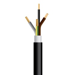 ΚΑΛΩΔΙΟ NYY J1VV-R 3X10+1.5mm² ΜΑΥΡΟ (1000m/Drum)