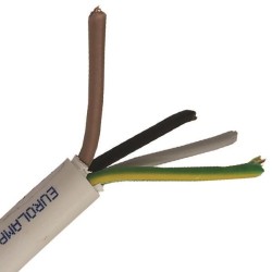 ΚΑΛΩΔΙΟ NYΜ A05VV-U 4Χ2.5mm² ΛΕΥΚΟ (100m/roll)