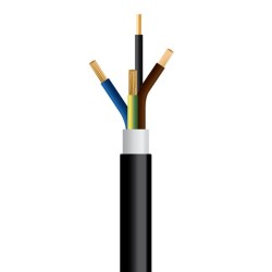 ΚΑΛΩΔΙΟ NYY J1VV-R 3X95+50mm² ΜΑΥΡΟ (500m/Drum)
