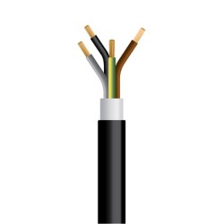 ΚΑΛΩΔΙΟ NYY J1VV-R 4X16mm² ΜΑΥΡΟ (500m/Drum)