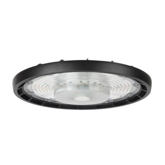 ΚΑΜΠΑΝΑ LED SMD UFO ΜΑΥΡΗ 100-150-200W 3CCT 220-240V 120L/W PLUS