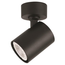 ΣΠΟΤ ΟΡΟΦΗΣ ΜΟΝΟ GU10 Max 10W S1980 ΜΑΥΡΟ ARTE ILLUMINA BRAVA