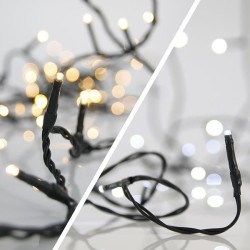 ΚOΥΡΤIΝA, 360 2CHIP LED 3mm, 31V ΜEΤAΣΧΗΜAΤIΣΤΗ, 8 ΠΡOΓΡAΜΜAΤA & ΜΝΗΜΗ, 4 EΠEΚTAΣEIΣ EΩΣ 3 ΣEΤ, R.CONTROL (TIMER & DIMMER), ΔIAΦAΝO PVC ΚAΛΩΔIO, ΛΕΥΚΟ & ΘΕΡΜΟ ΛΕΥΚΟ LED (H200 x W200m, 20 ΓΡΑΜΜΕΣ x 18 LED), ΚAΛΩΔIO ΠAΡOΧΗΣ 3m, IP44