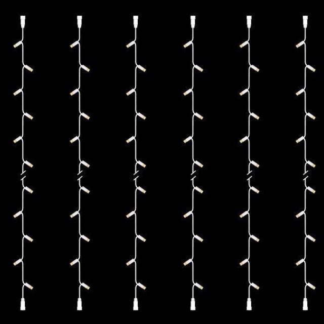 ΣΕΙΡΑ, DIY, 20 LED, ΛΕΥΚΟ ΚΑΛΩΔΙΟ ΚΑΟΥΤΣΟΥΚ, ΜΕ ΕΠΕΚΤΑΣΗ, 2 ΚΟΝΕΚΤΟΡΕΣ, ΘΕΡΜO ΛΕΥΚO LED, ΣΕΤ 6ΤΜΧ, ΑΝΑ 10cm, ΙΡ65