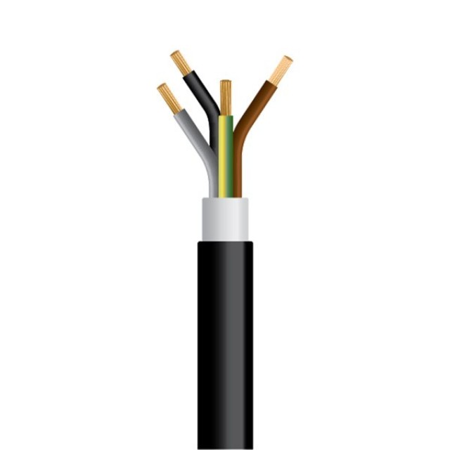 ΚΑΛΩΔΙΟ NYY J1VV-R 4X10mm² ΜΑΥΡΟ (1000m/Drum)