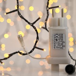 ΣΕΙΡΑ, 400 LED 3mm, 31V ADAPTOR, 4 ΕΠΕΚΤΑΣΕΙΣ ΕΩΣ 3 ΣΕΤ, ΜΙΚΡΟΦΩΝΟ, ΜΝΗΜΗ, ΤΗΛΕΧΕΙΡΙΣΤΗΡΙΟ (ΧΡΟΝΟΔΙΑΚΟΠΤΗ & DIMMER), ΠΡΑΣΙΝΟ PVC ΚΑΛΩΔΙΟ, ΘΕΡΜΟ ΛΕΥΚΟ LED ΑΝΑ 5cm, ΠΡΟΕΚΤΑΣΗ ΠΑΡΟΧΗΣ 3m, ΙΡ44
