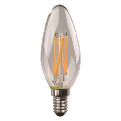 ΛΑΜΠΑ LED ΚΕΡΙ CROSSED FILAMENT 4,5W 480lm E14 2700K 220-240V BLISTER