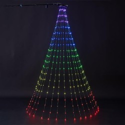 ΧΤΑΠΟΔΙ, 342 SMART MINI LED, ΜΕΤΑΣΧΗΜΑΤΙΣΤΗΣ, ΕΛΕΓΧΟΣ ΜΕΣΩ ΕΦΑΡΜΟΓΗΣ, ΠΡΑΣΙΝΟ ΠΛΑΚΕ ΧΑΛΚΙΝΟ ΚΑΛΩΔΙΟ, RGBW LED ΑΝΑ 10cm (18 ΣΕΙΡΕΣ x 19 LED), ΠΡΟΕΚΤΑΣΗ ΠΑΡΟΧΗΣ 5m, IP44