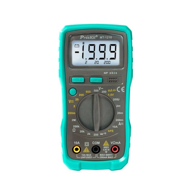 ΠΟΛΥΜΕΤΡΟ ΨΗΦΙΑΚΟ STANDARD + BUZZER MT-1210 S/PRO\'SKIT